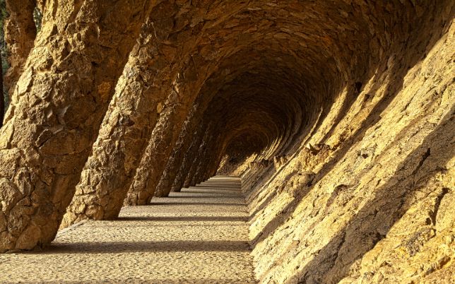 inside park guell