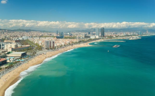 playa y aire libre