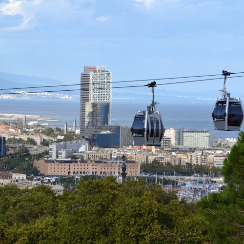 Teleférico de Montjuïc: Ticket de ida y vuelta