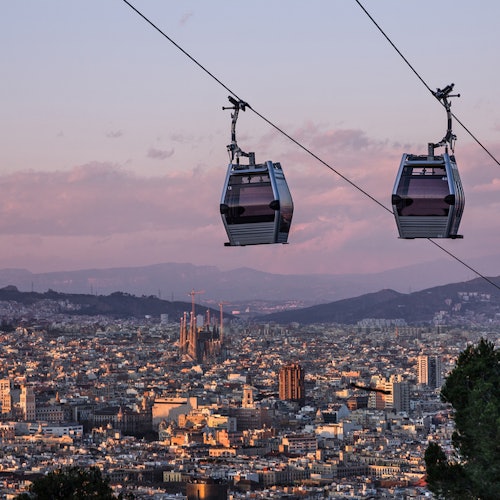 Teleférico de Montjuïc: Ticket de ida y vuelta