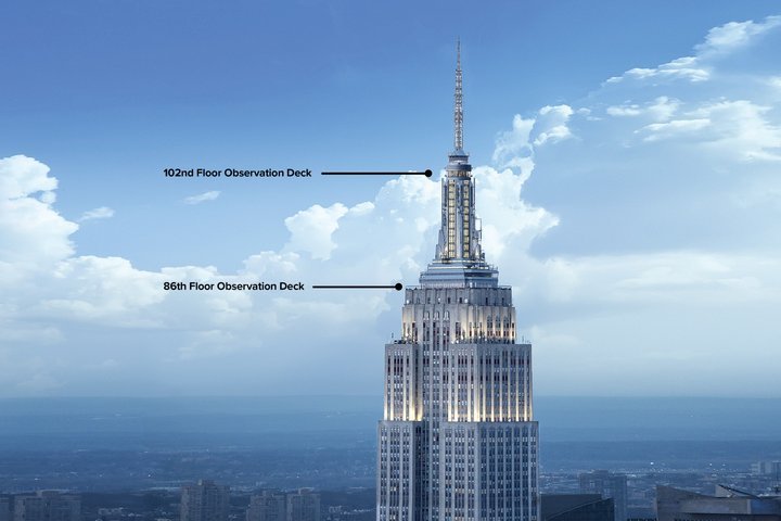 Entrada a la plataforma de observación del Empire State Building de Nueva York