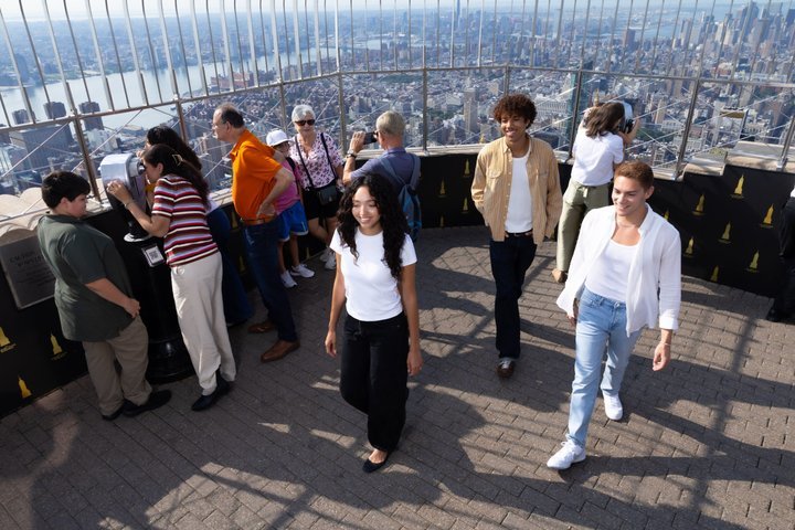 Entrada a la plataforma de observación del Empire State Building de Nueva York